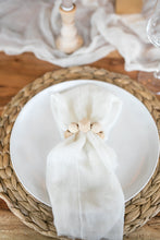 Load image into Gallery viewer, SET OF 2 CHEESECLOTH NAPKINS

